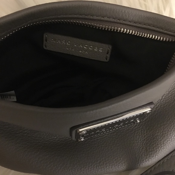 Marc Jacobs Crossbody Purse - Gray/ Silver - Picture 5 of 5